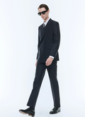 Wool faille double-breasted tuxedo - S3DSMO-RC47-30