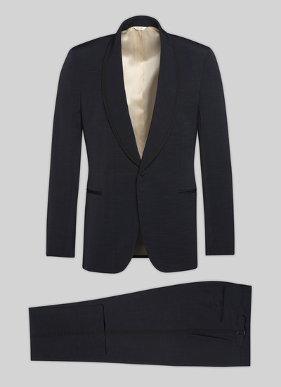 Men's tuxedo navy blue cotton and viscose Fursac - S3VOPS-VC14-30
