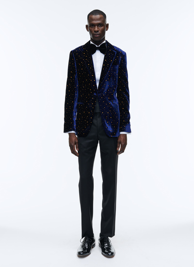 Men's navy blue tuxedo Fursac - S3ACOZ-AC64-31