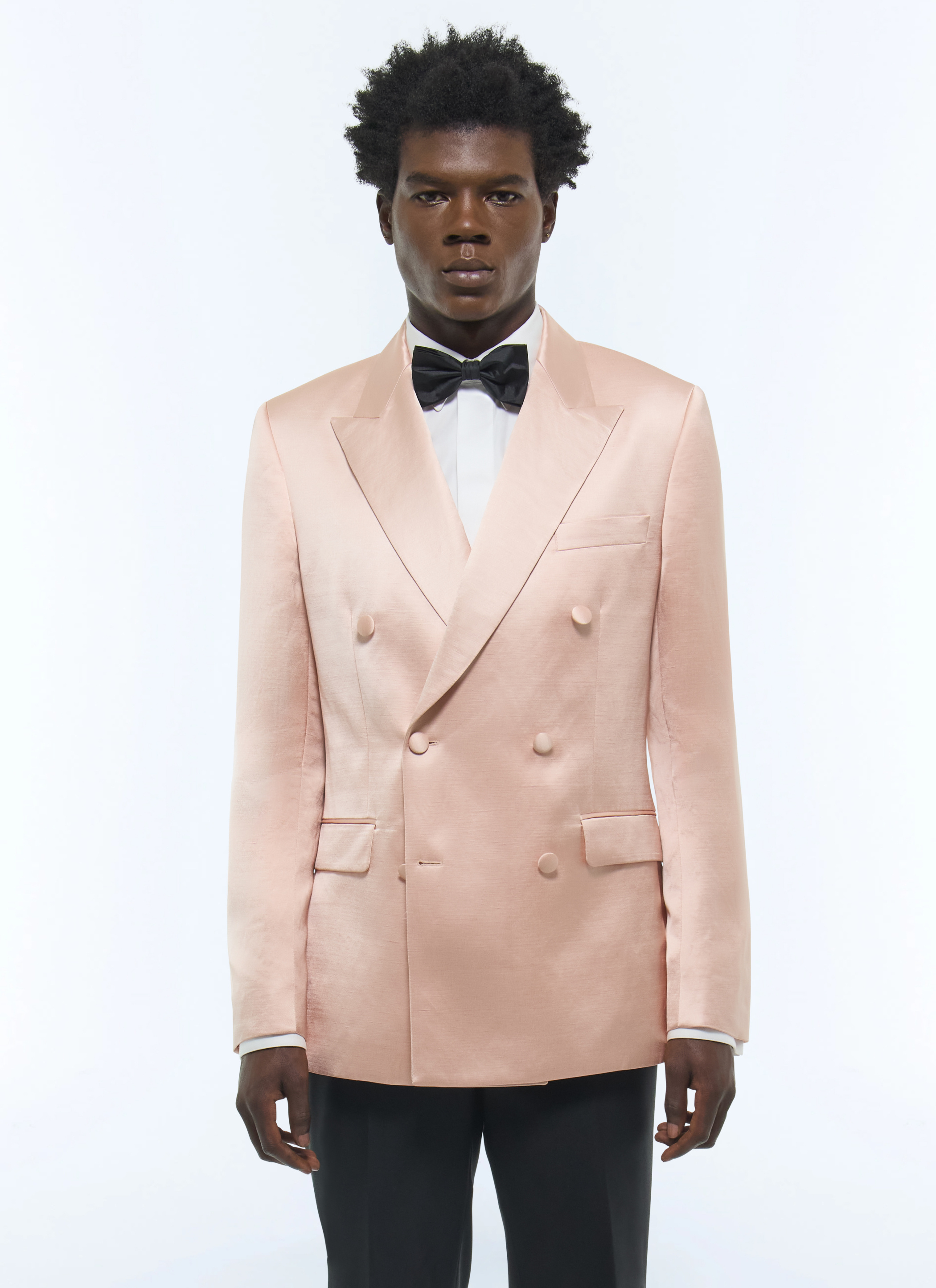 MUZE×el conducotrH DOUBLE BREASTED JKT JOSEPH - Blue & Copper Pinstripe Double Breasted Suit | Jack