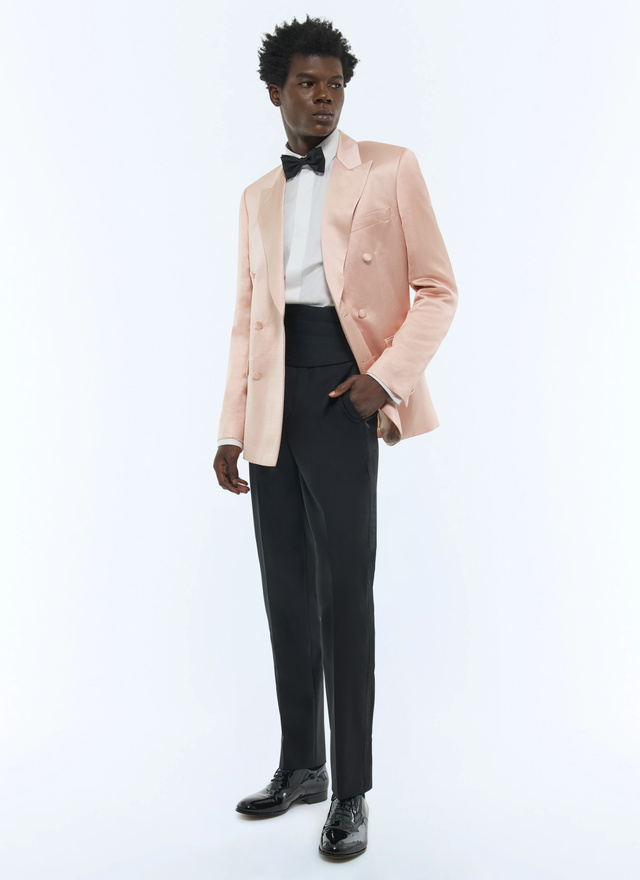 Men's pale pink tuxedo Fursac - V3FSMO-FC11-F007