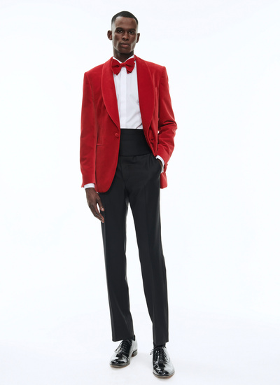 Men's tuxedo red velvet Fursac - S3BERT-BC40-79