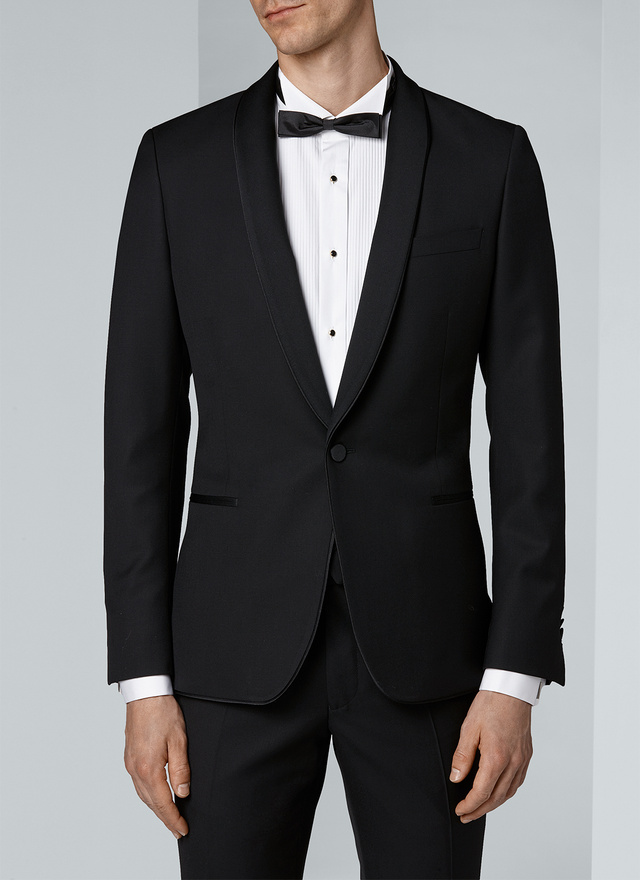 Men's super 100s wool faille tuxedo Fursac - S3IGGY-C555-20