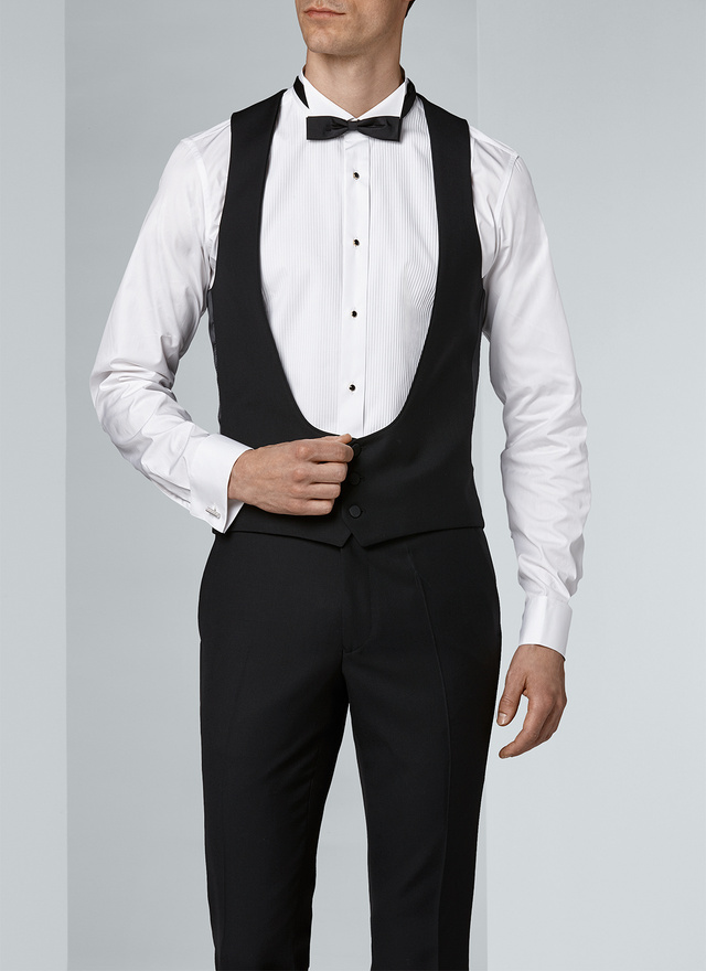 Men's black tuxedo Fursac - S3IGGY-C555-20