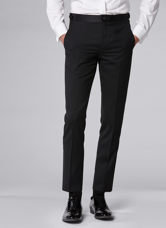 Men's black tuxedo Fursac - S3NELL-C555-20