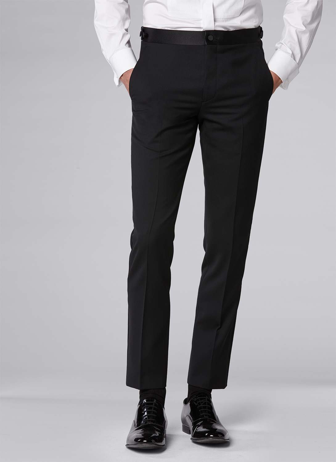 Men's black tuxedo Fursac - S3NELL-C555-20