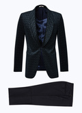 Velvet shawl collar tuxedo - S3DOBS-DX08-D031