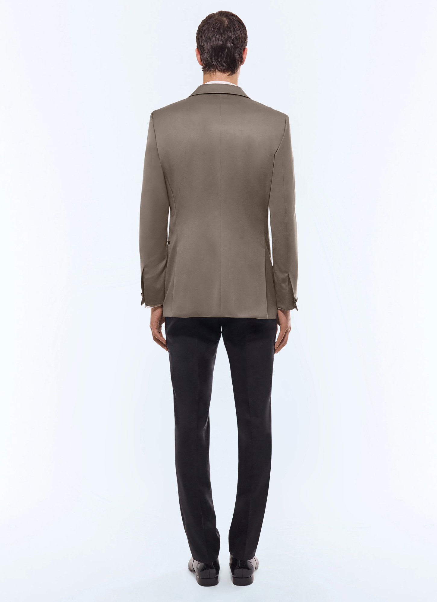 Men's certified virgin wool faille tuxedo Fursac - V3FERT-GV48-G014