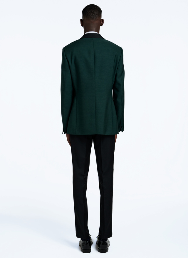 Men's forest green tuxedo Fursac - S3VERT-VC21-40