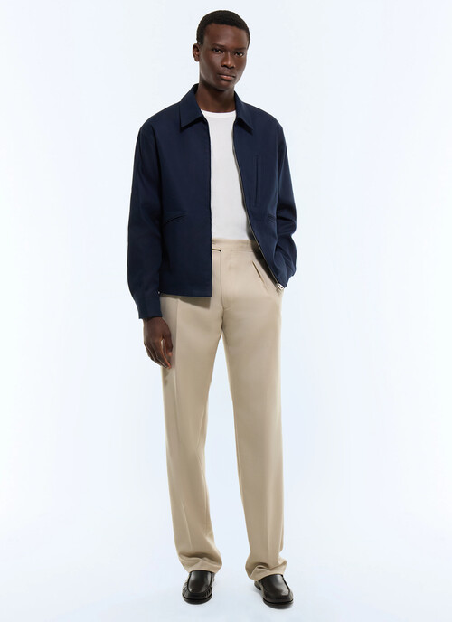 Blouson en Cavalry twill de coton