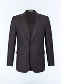 Veste de costume à micro carreaux - V3FOXA-LC05-B021