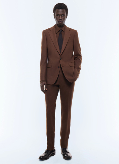 Veste de costume marron homme Fursac - V3JEXU-LC17-G018