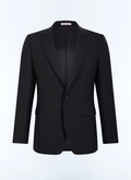 Veste de costume grande taille en laine fresco - V2AIDO-BV01-20