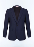 Veste de costume en laine fresco - V3FOXA-BV01-D032