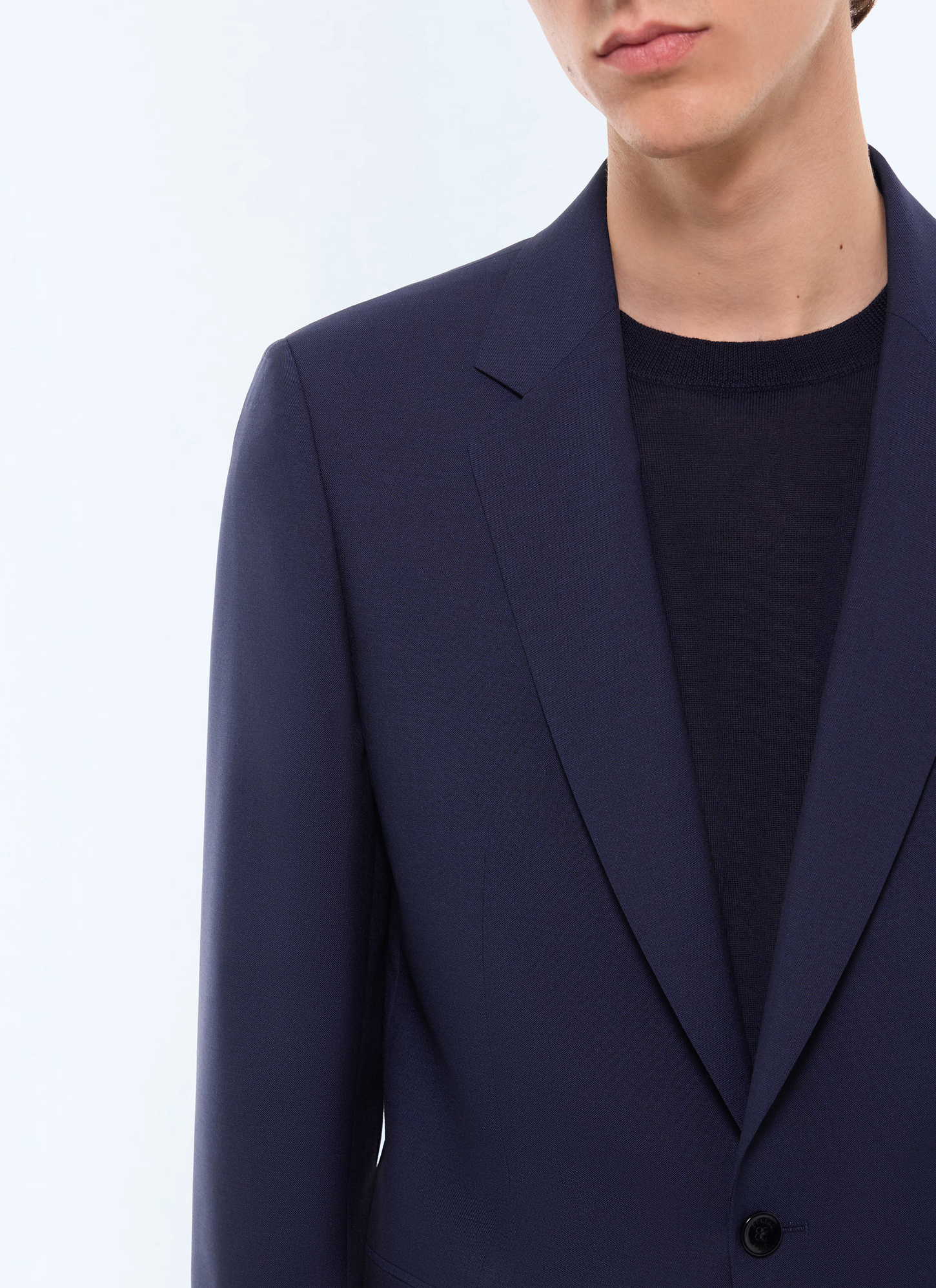 Veste de costume petrole homme Fursac - V3FOXA-BV01-D032