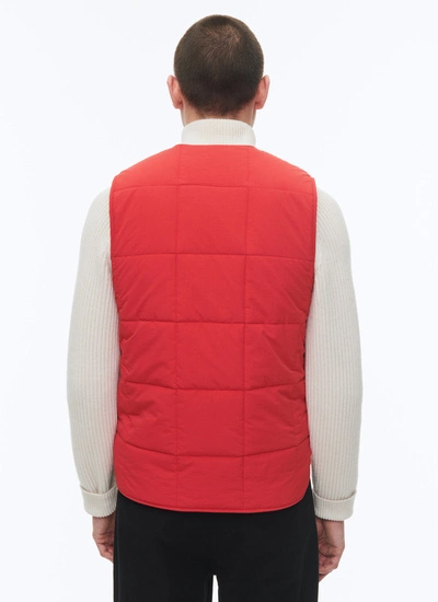 Veste homme tissu ottoman technique - doublure en fausse fourrure Fursac - M3CALM-CM22-C003