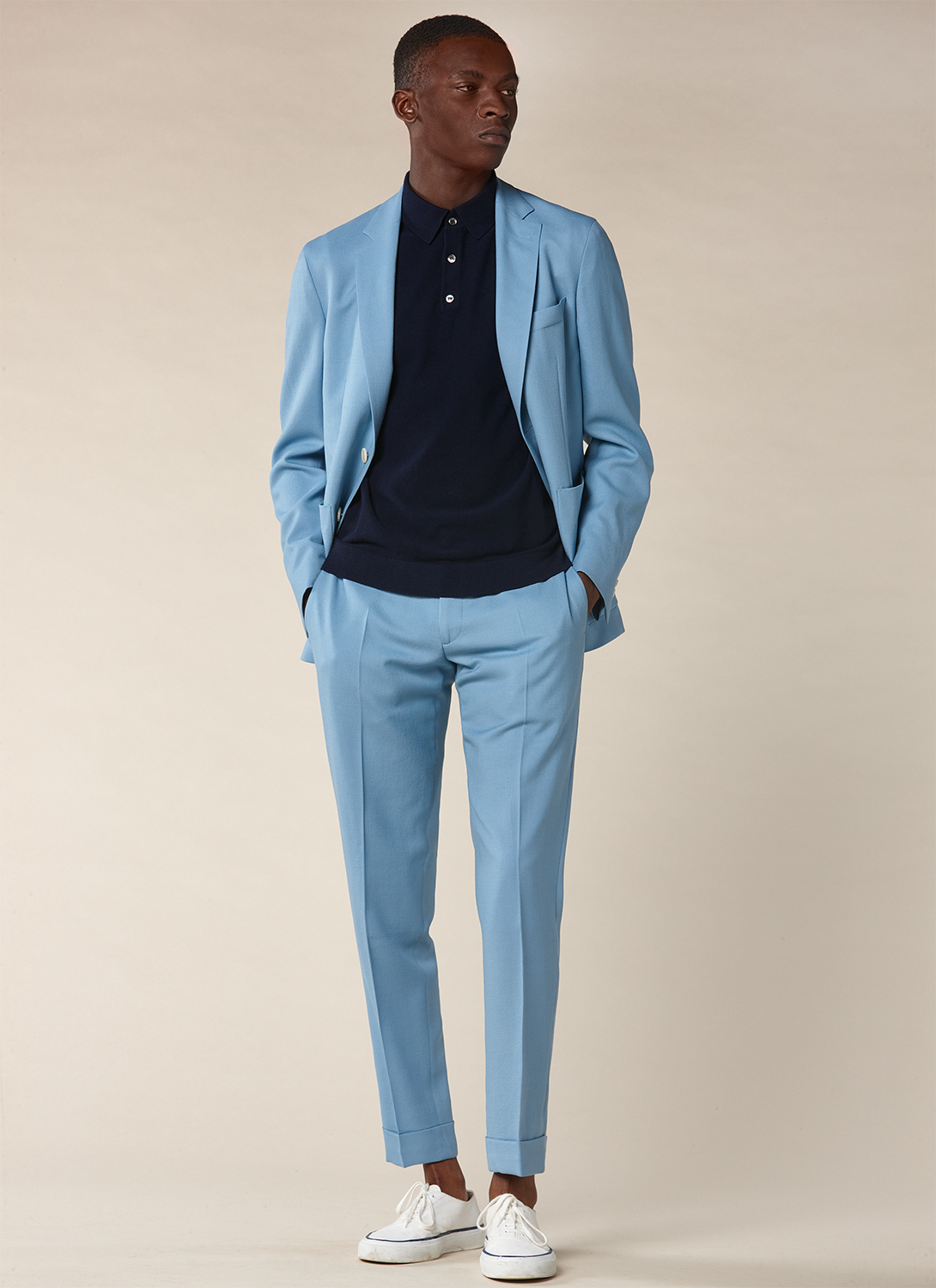 Veste bleu homme Fursac - V3SAKI-SX26-37