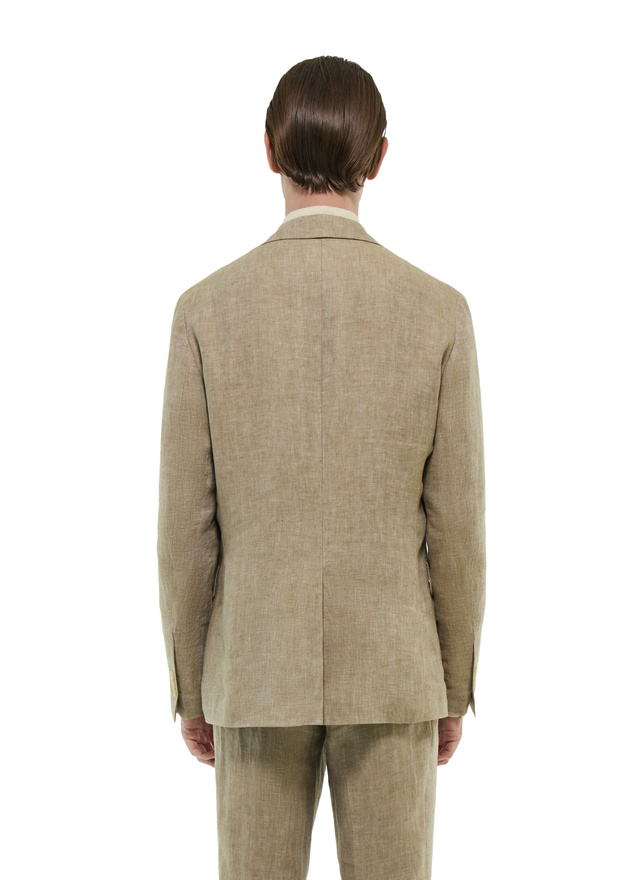 Veste homme serge de lin certifié Fursac - V3FRAT-FX07-A008