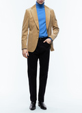 Veste droite en velours côtelé - V3ELIZ-CP60-A010