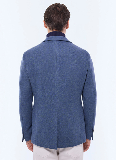Veste homme tweed de laine vierge Fursac - V3FRAT-GV09-D004