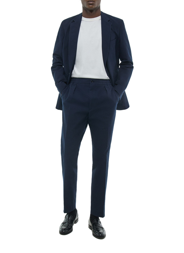 Veste bleu marine homme Fursac - V3FAMO-LX15-D030