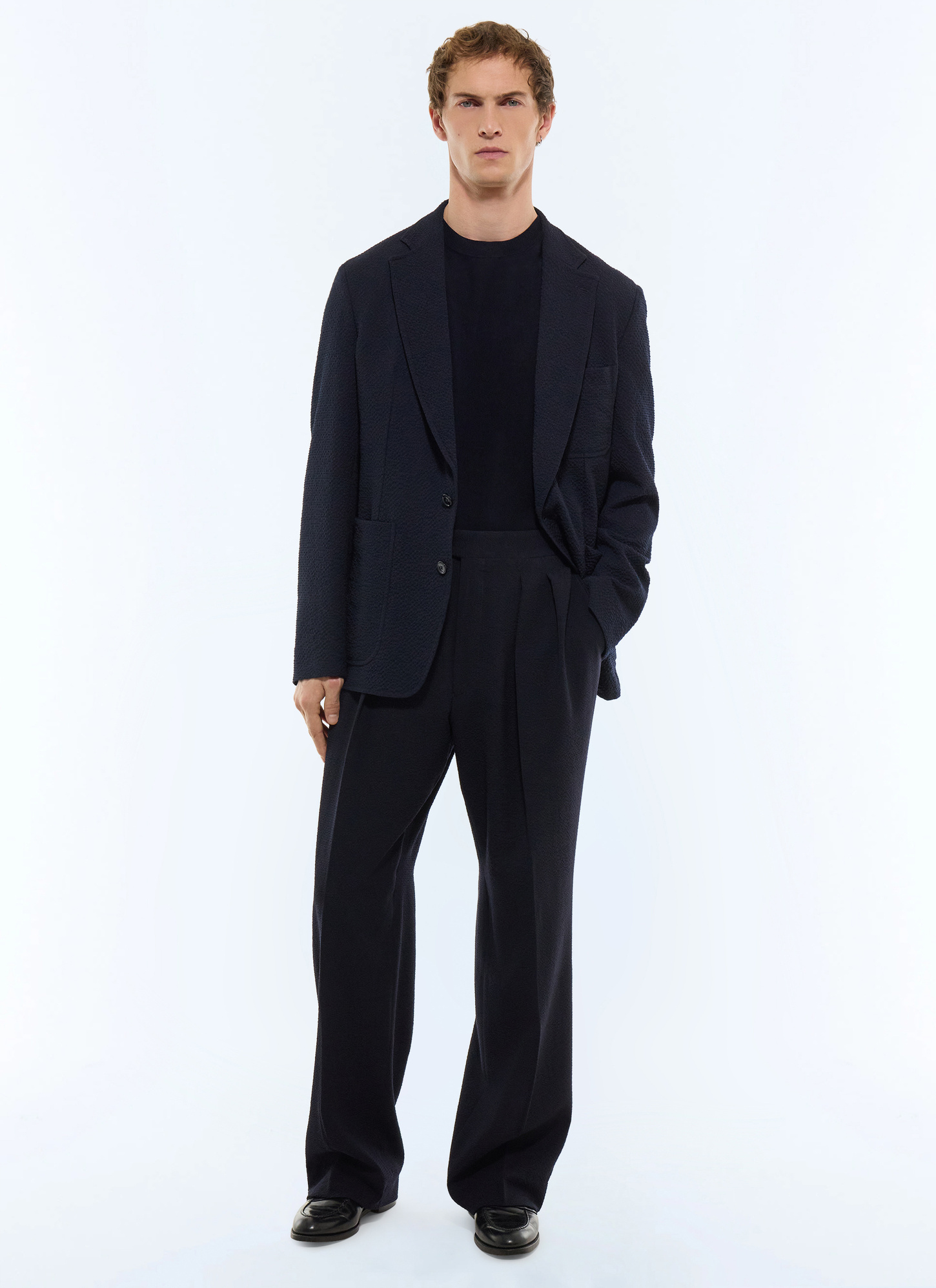 Veste bleu marine homme Fursac - V3JADO-JX04-D030