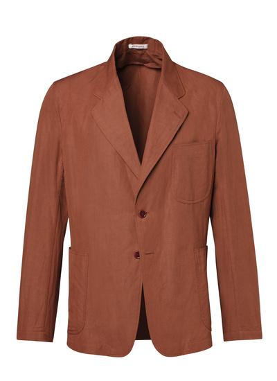 Veste homme toile de lin et coton Fursac - V3DANA-DX06-G005