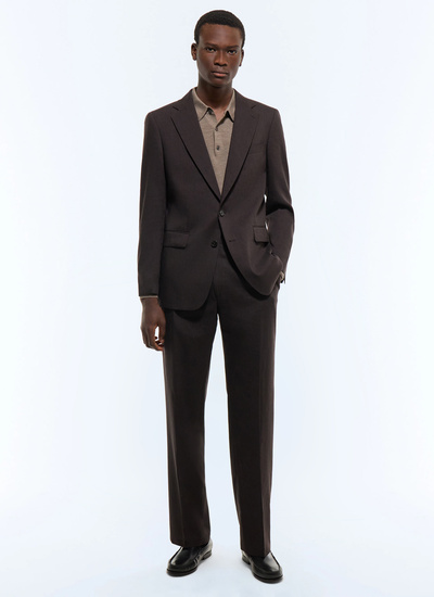 Veste marron homme Fursac - V3JADA-JX06-G018