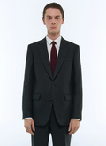 Veste ajustée en toile de lin - V3FEDO-FX13-B020
