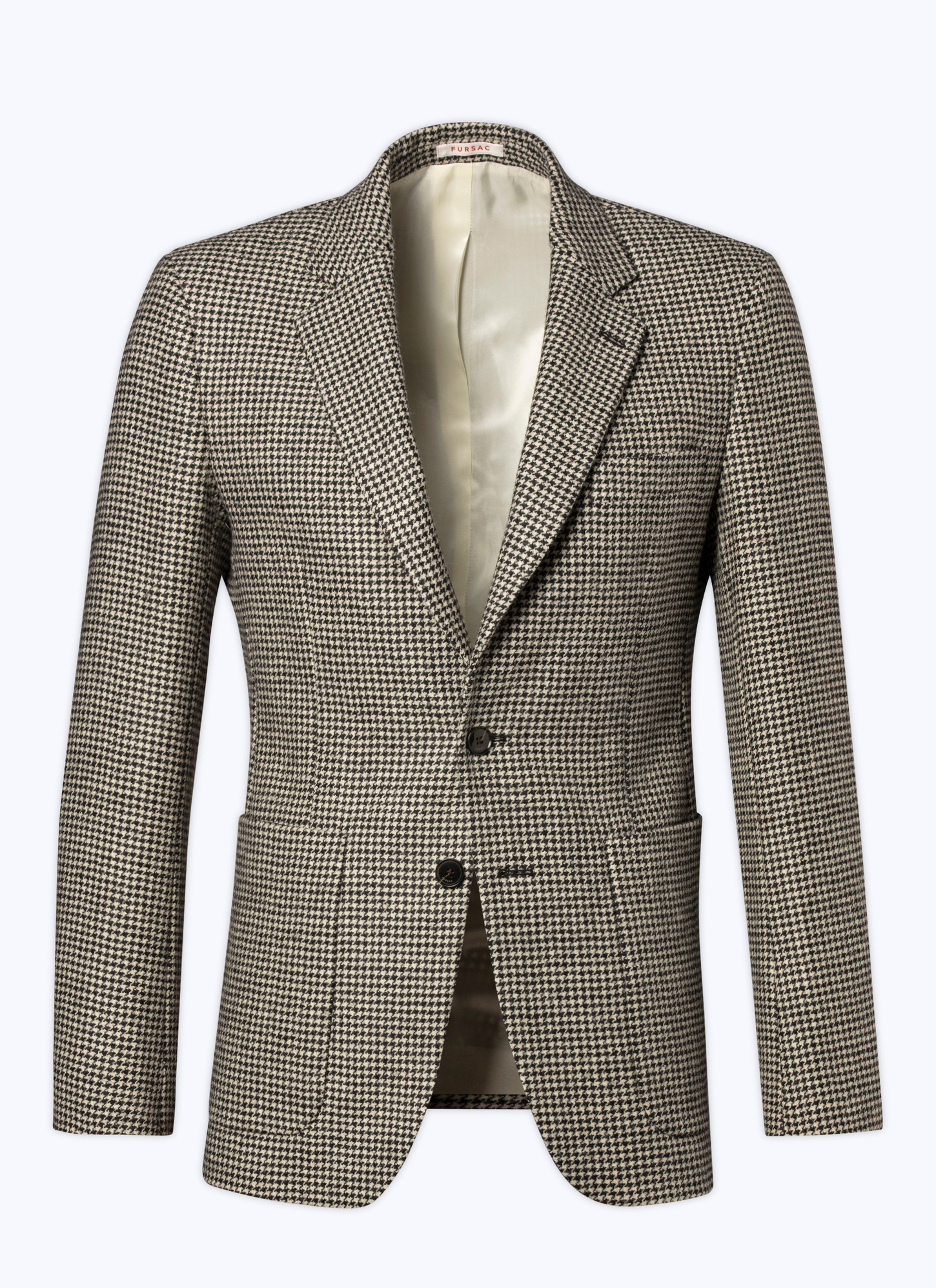 Veste noir homme laine vierge Fursac - V3ATAL-CV45-B001