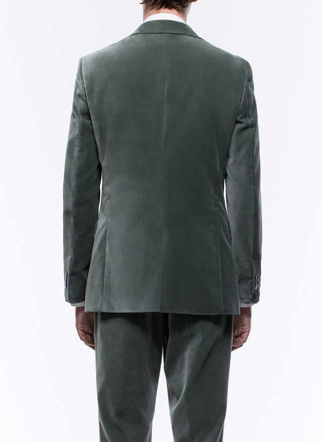 Veste vert sauge homme Fursac - V3ELLA-EC21-H018