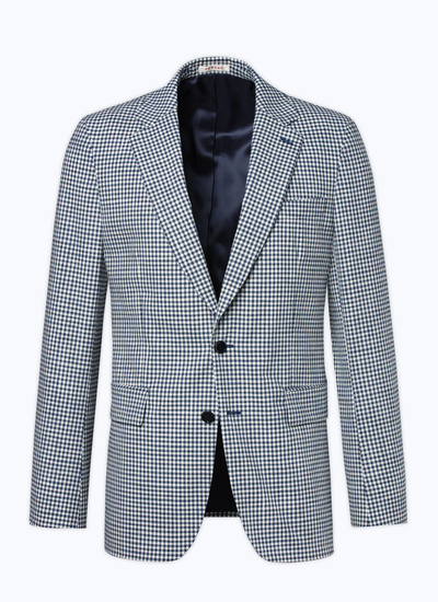 Veste homme toile de laine, coton et lin Fursac - V3DEKO-DV04-D027