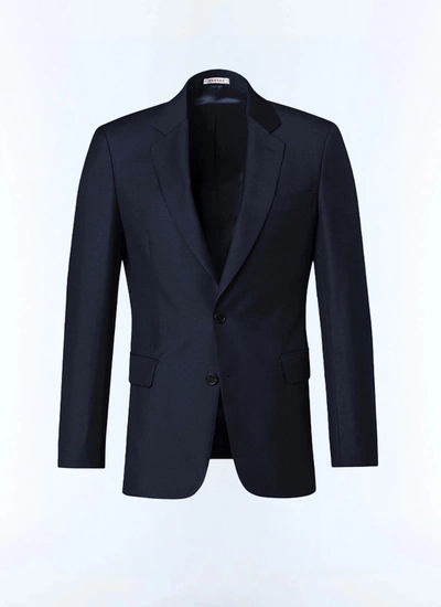 Veste bleu homme laine vierge Fursac - V3AXUN-AC80-31