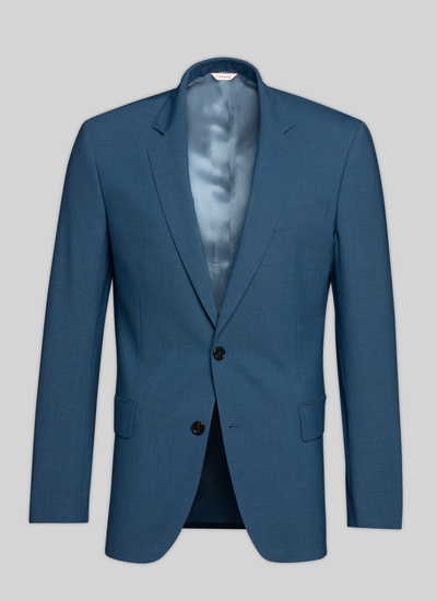 Veste bleu homme laine vierge Fursac - V3VOXA-SC31-36