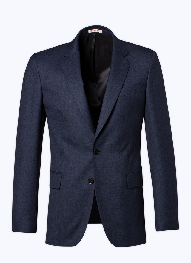 Veste homme flanelle de laine vierge Fursac - V3AXUN-OC55-31