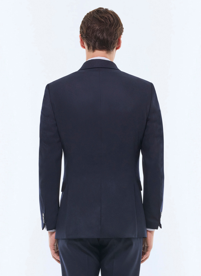 Veste homme flanelle de laine vierge certifiée Fursac - V3FOCA-EC29-D030