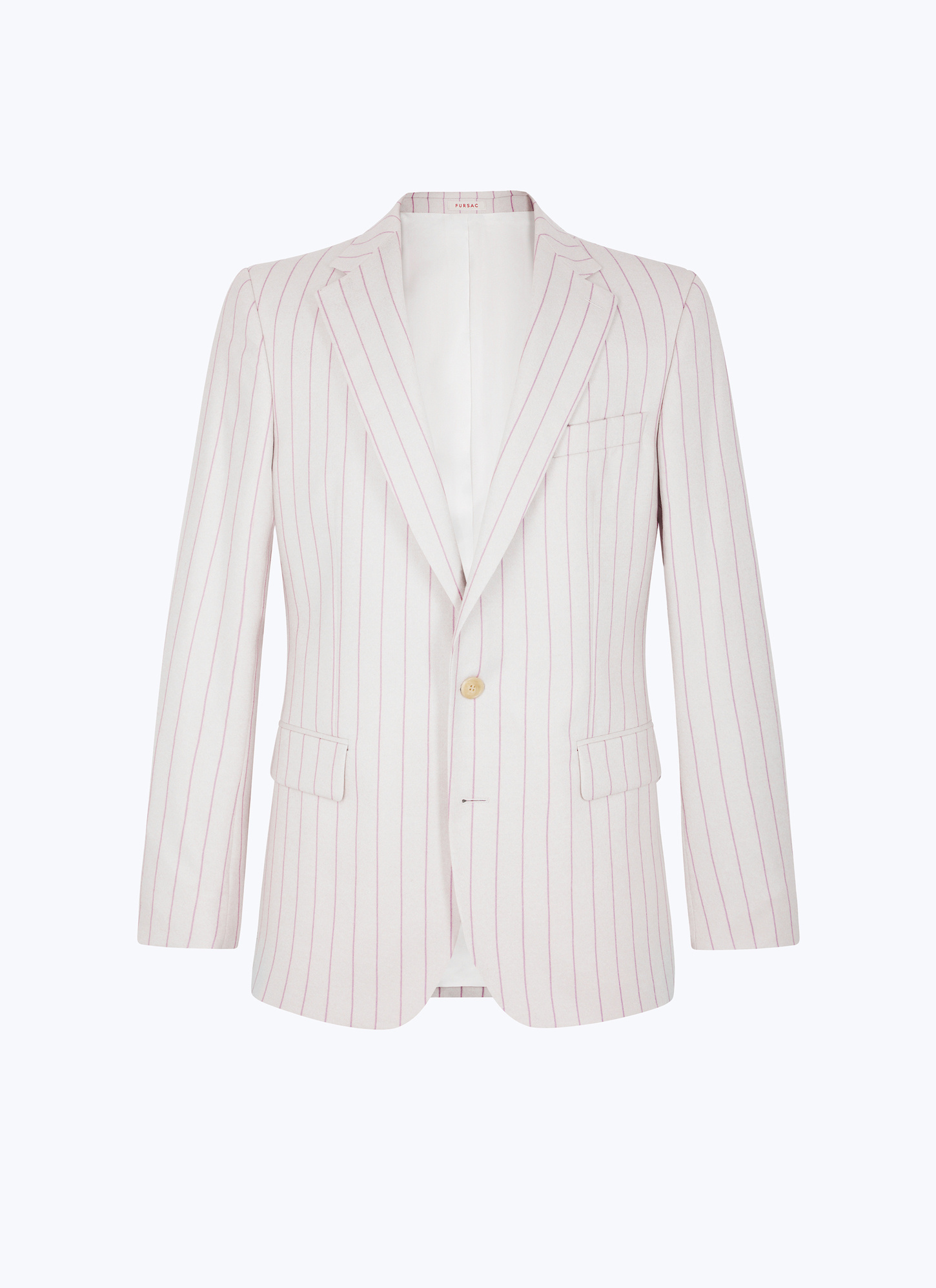 Veste homme flanelle de laine vierge Fursac - V3ELLA-EC10-A002