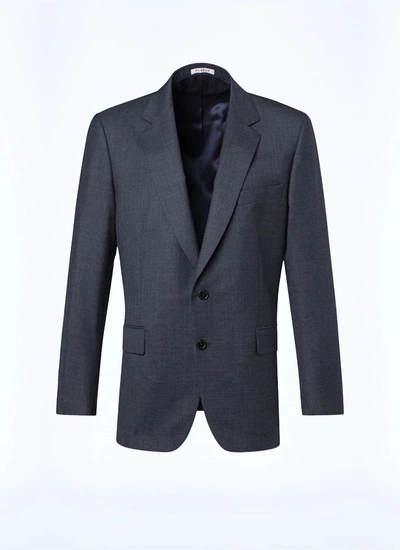 Veste gris homme laine vierge Fursac - V2AIDO-CC64-B029