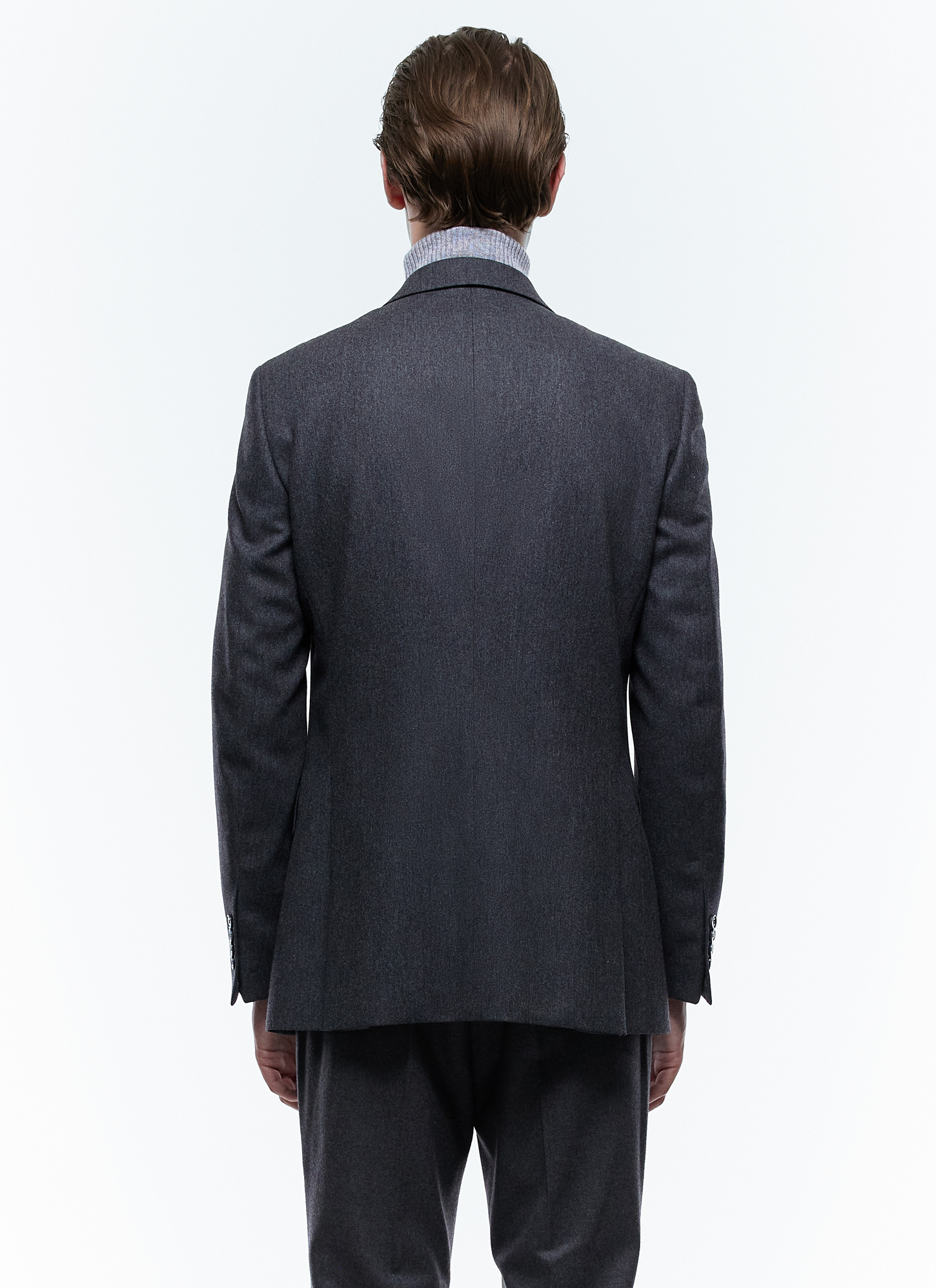 Veste homme flanelle de laine vierge certifiée Fursac - V3EXUN-EC29-B022