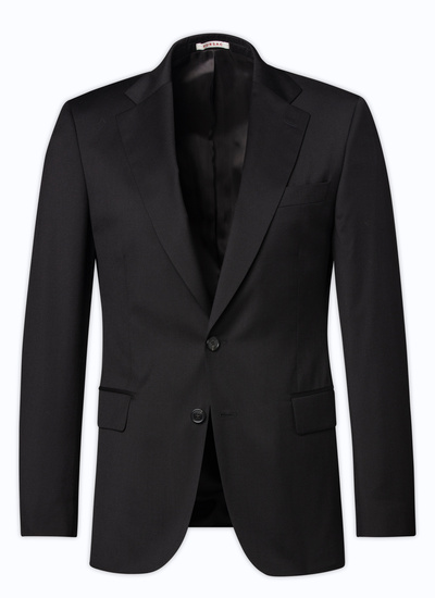 Veste noir homme laine vierge Fursac - V3AVRA-AC82-20