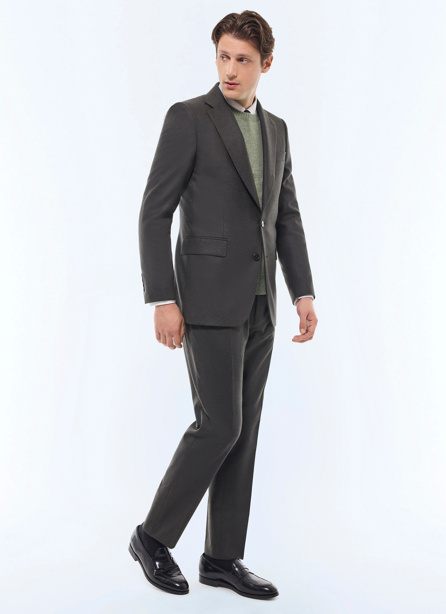 Veste vert sapin homme Fursac - V3FEXU-EC29-H011