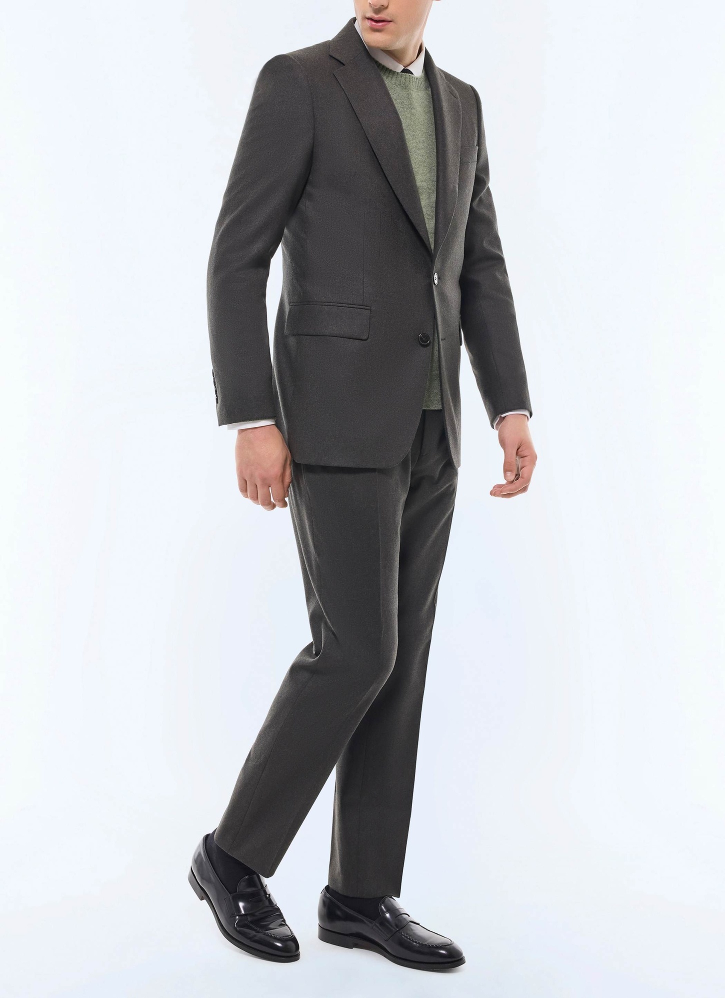 Veste vert sapin homme Fursac - V3FEXU-EC29-H011