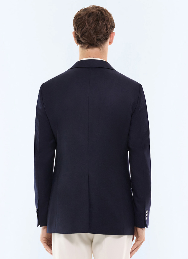 Veste homme tissu principal: 95% laine vierge, 5% cachemiredessous col: 80% polyester, 20% viscosedoublure corps: 100% viscosedoublure manches: 57% viscose, 41% acétate, 2% cupro Fursac - V3LADA-LV19-D030