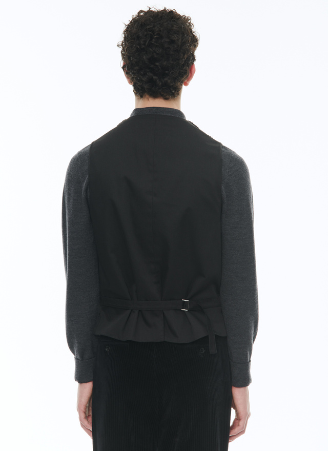 Men's corduroy waistcoat Fursac - G3CLAK-CX47-B020