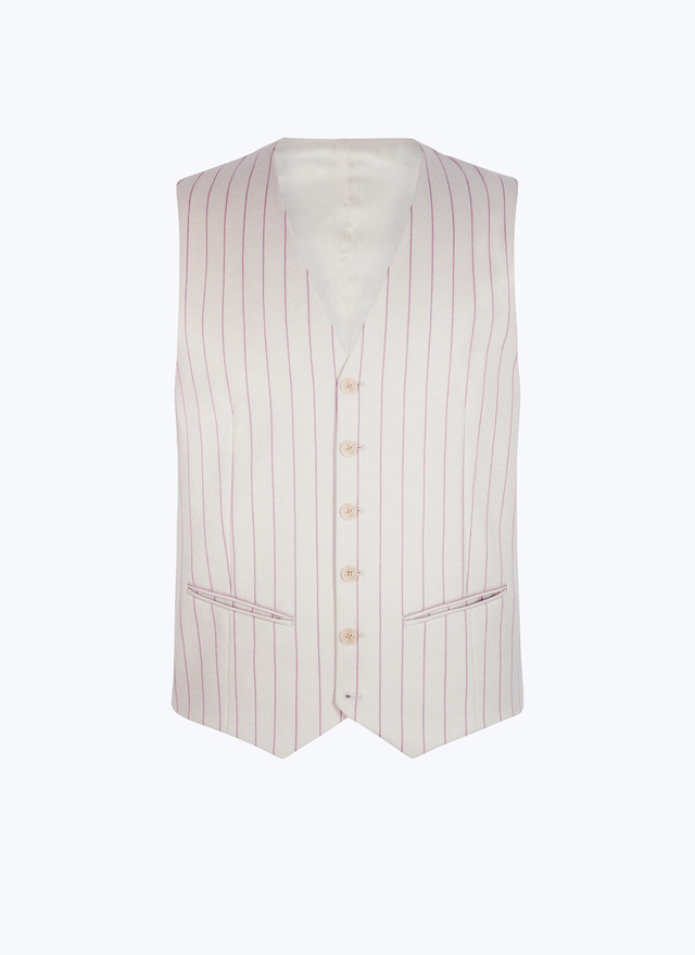 Men's virgin wool waistcoat Fursac - G3BILG-EC10-A002