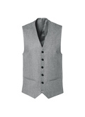 Wool flannel suit waistcoat - G3BILG-CC42-B029