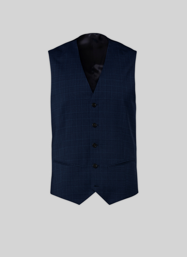 Men's virgin wool waistcoat Fursac - G3VILE-VC09-32