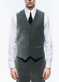 Velvet suit vest - G3BILG-EC21-H018