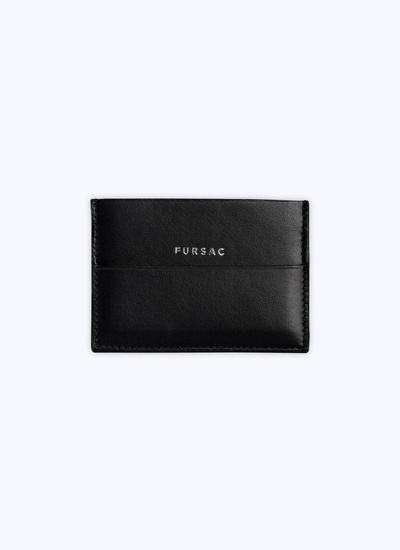 Men's wallet black leather Fursac - 22EB3VART-VB06/20
