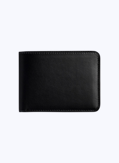 Men's wallet black leather Fursac - 22EB3VPEF-VB06/20